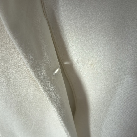 Women's Cream Blazer with Gold Accents David York size small - Picture 4 of 7